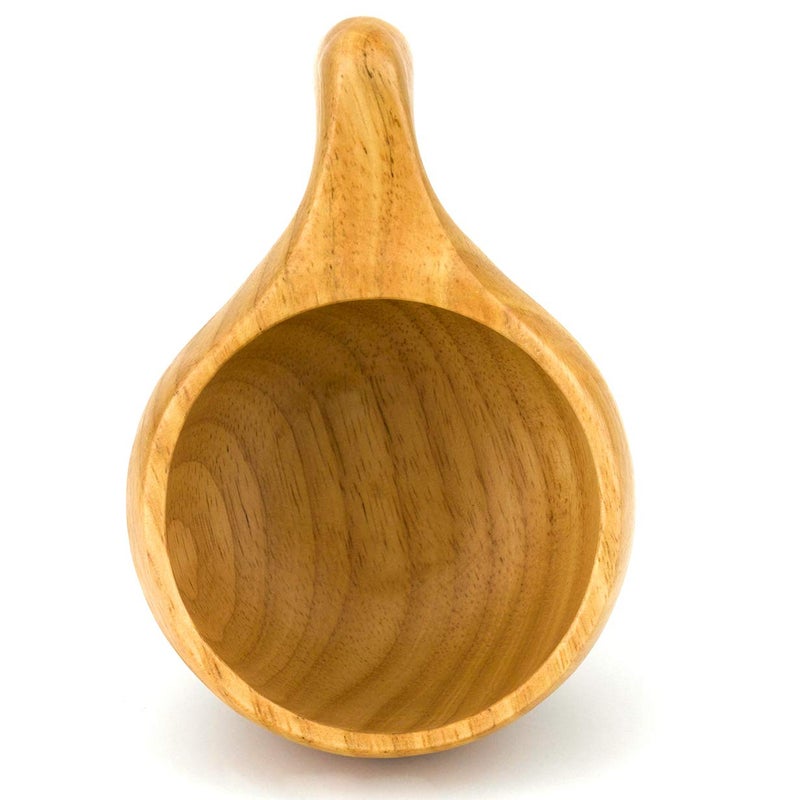 Bamber Wooden Coffee Cup Wood Novelty Mugs Reusable Decorative Teacup - Image 3